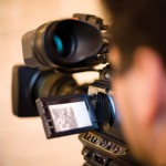 Image of a video camera in use