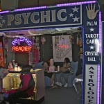 Image of a psychic's shopfront