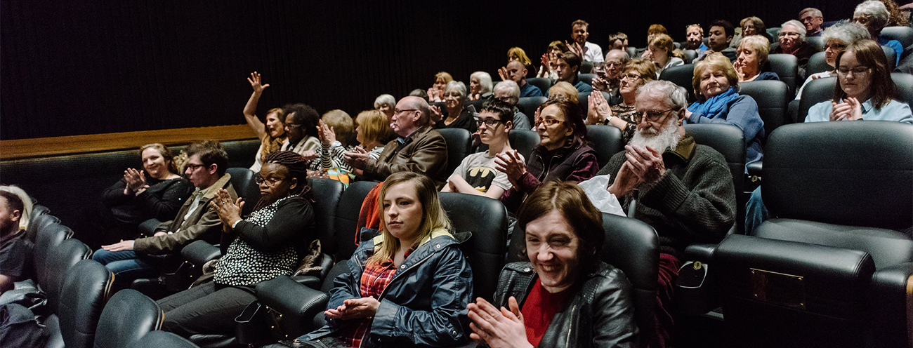 Visible Cinema Audience applauding